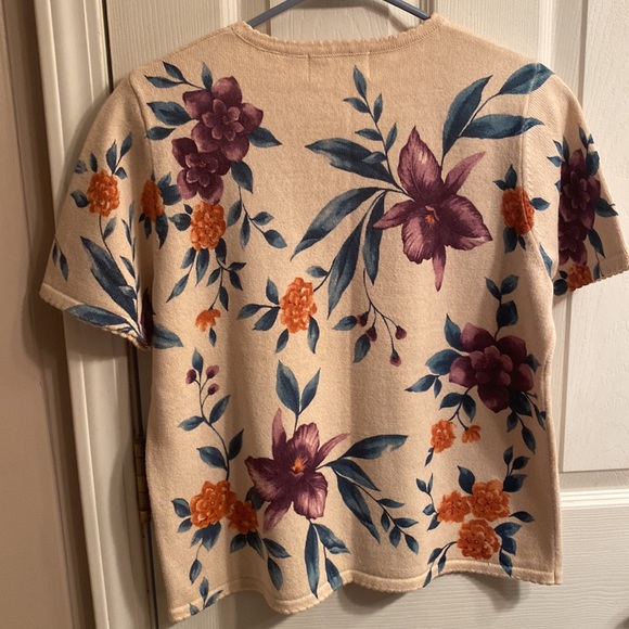 Alfred Dunner Women’s short sleeve sweater - Picture 4 of 4